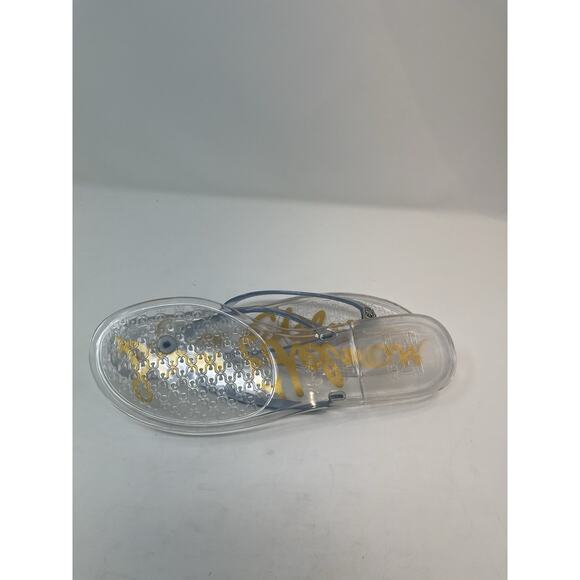 Sam Edelman Dean Clear Blue Jelly Flip Flop Women's Size 11M - Picture 8 of 9